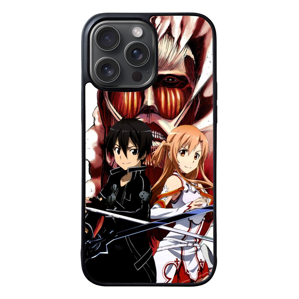 Sword Art Online titan Case iPhone 15 Pro Max BC1184