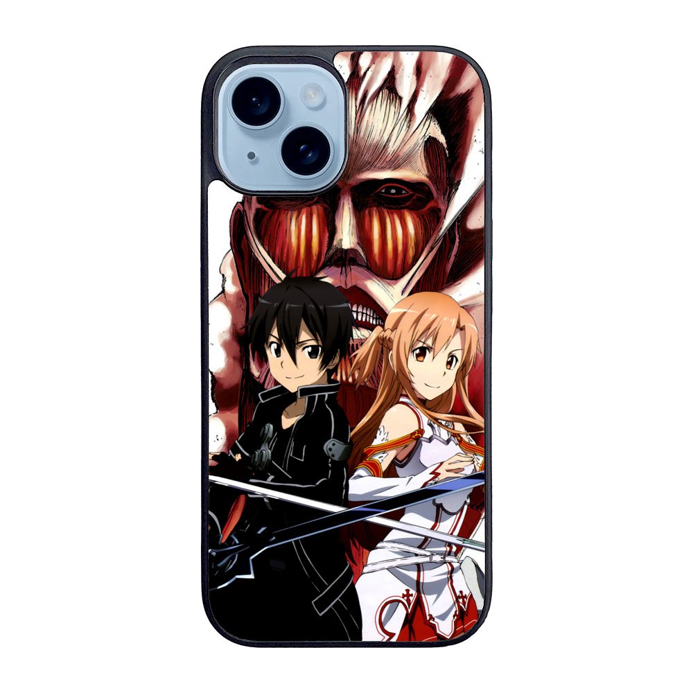 Sword Art Online titan Case iPhone 15 BC1184