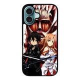 Sword Art Online titan Case iPhone 16 Plus BC1184