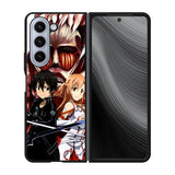 Sword Art Online titan Case Samsung Galaxy z Fold 5 5G BC1184