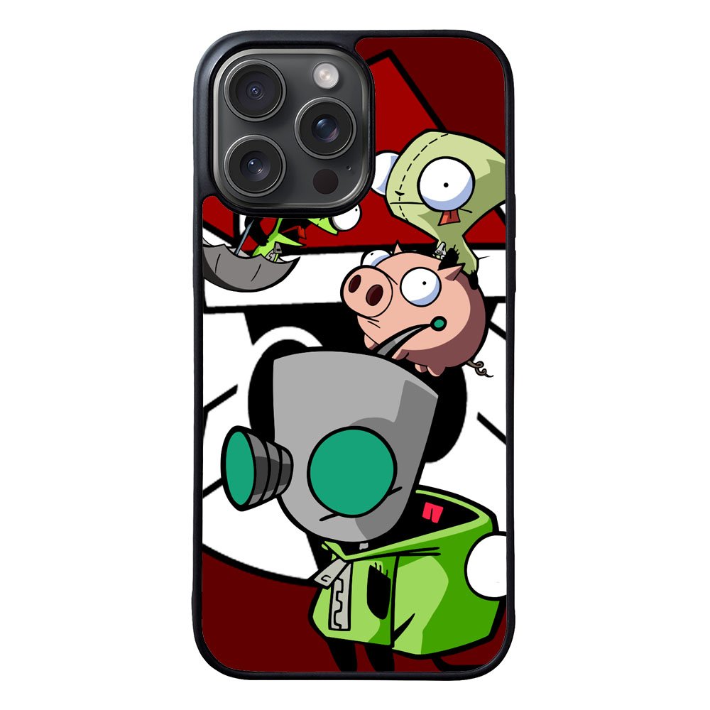 Gir Invader Zim christmas Case iPhone 15 Pro Max BC1190