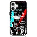 Twenty One Pilots Stay Alive Z2787 iPhone 16 Plus Case