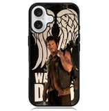 The Walking Dead Daryl Dixon Wings Case iPhone 16 BC1195