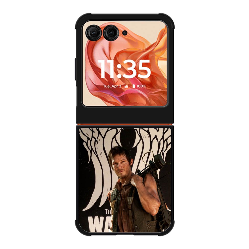 The Walking Dead Daryl Dixon Wings Motorola Moto Razr 2025/2024 , Moto Razr 60/50 Case BC1195