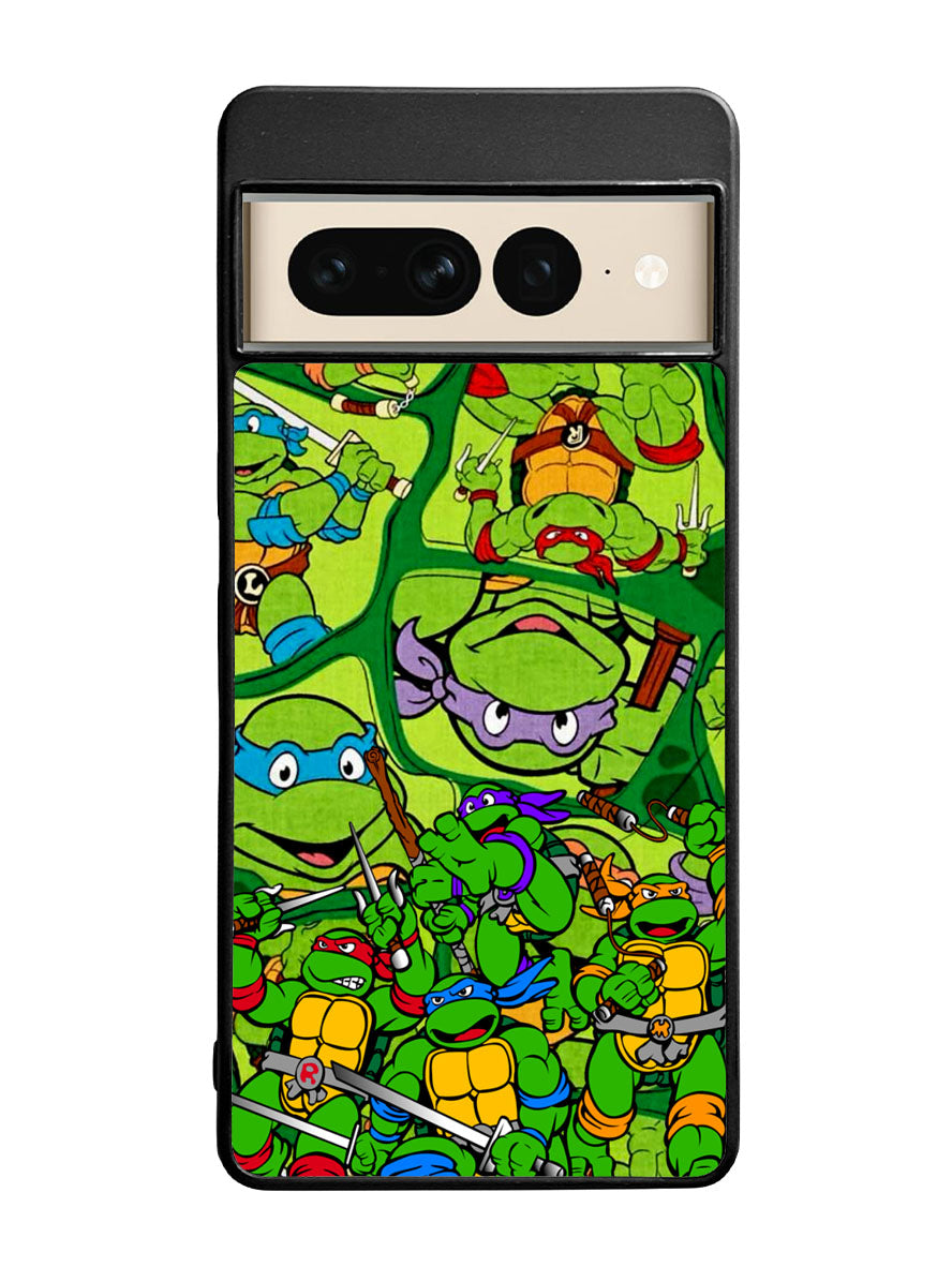 Teenage Mutant Ninja Turtles Collage 1st Google Pixel 7 Pro Case