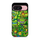 Teenage Mutant Ninja Turtles Collage Case Google Pixel 9 BC1196