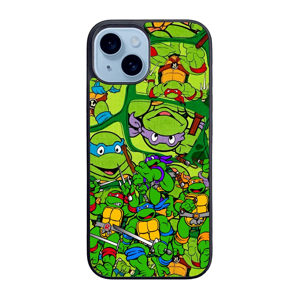 Teenage Mutant Ninja Turtles Collage Case iPhone 15 BC1196