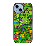 Teenage Mutant Ninja Turtles Collage Case iPhone 15 Plus BC1196