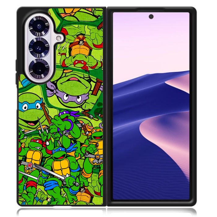 Teenage Mutant Ninja Turtles Collage Samsung Galaxy Z Fold 7 5G Case BC1196