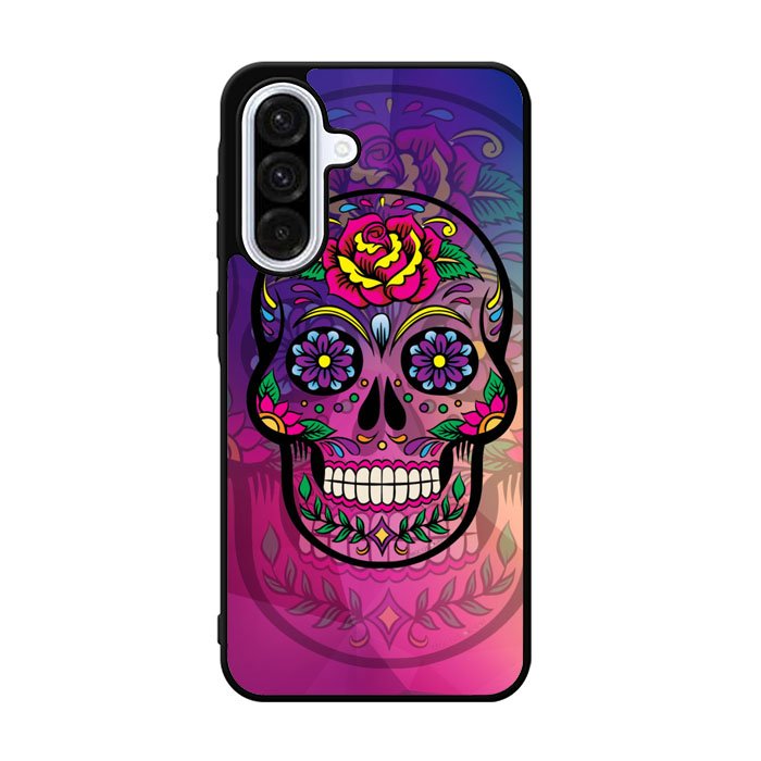 Sugar Skull Colorful  Samsung Galaxy A36 Case BC1197