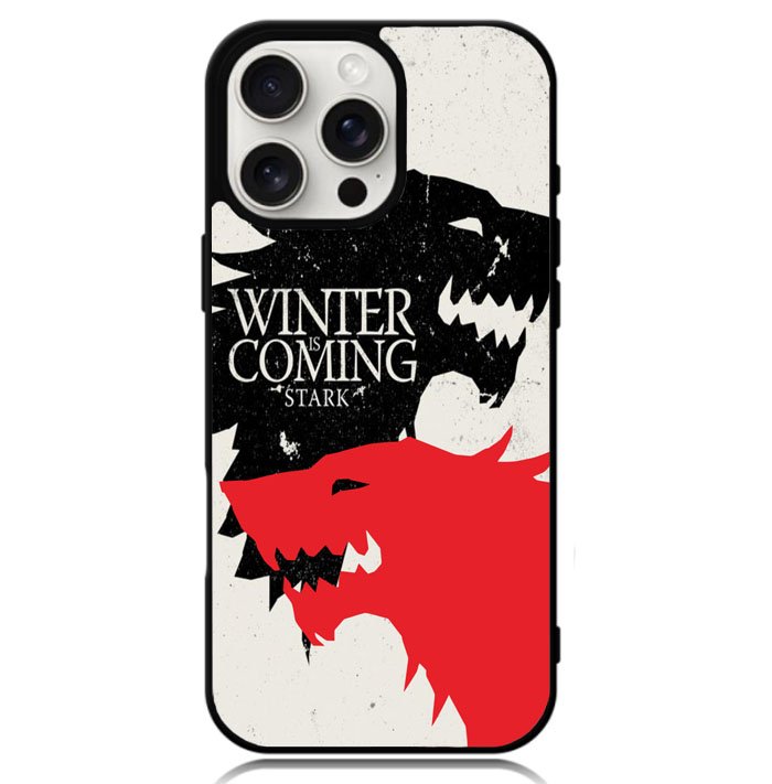 Game Of Thrones Stark Winter Is Coming Case iPhone 16 Pro BC1202