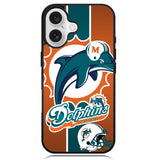 Miami Dolphins Case iPhone 16 BC1205