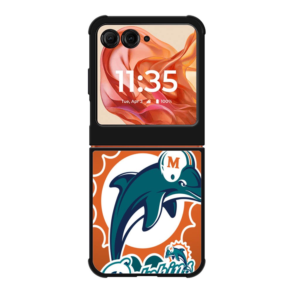 Miami Dolphins Motorola Moto Razr 2025/2024 , Moto Razr 60/50 Case BC1205