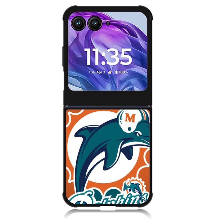 Miami Dolphins 3rd Motorola Moto Razr 2024 , Moto Razr 50 Case