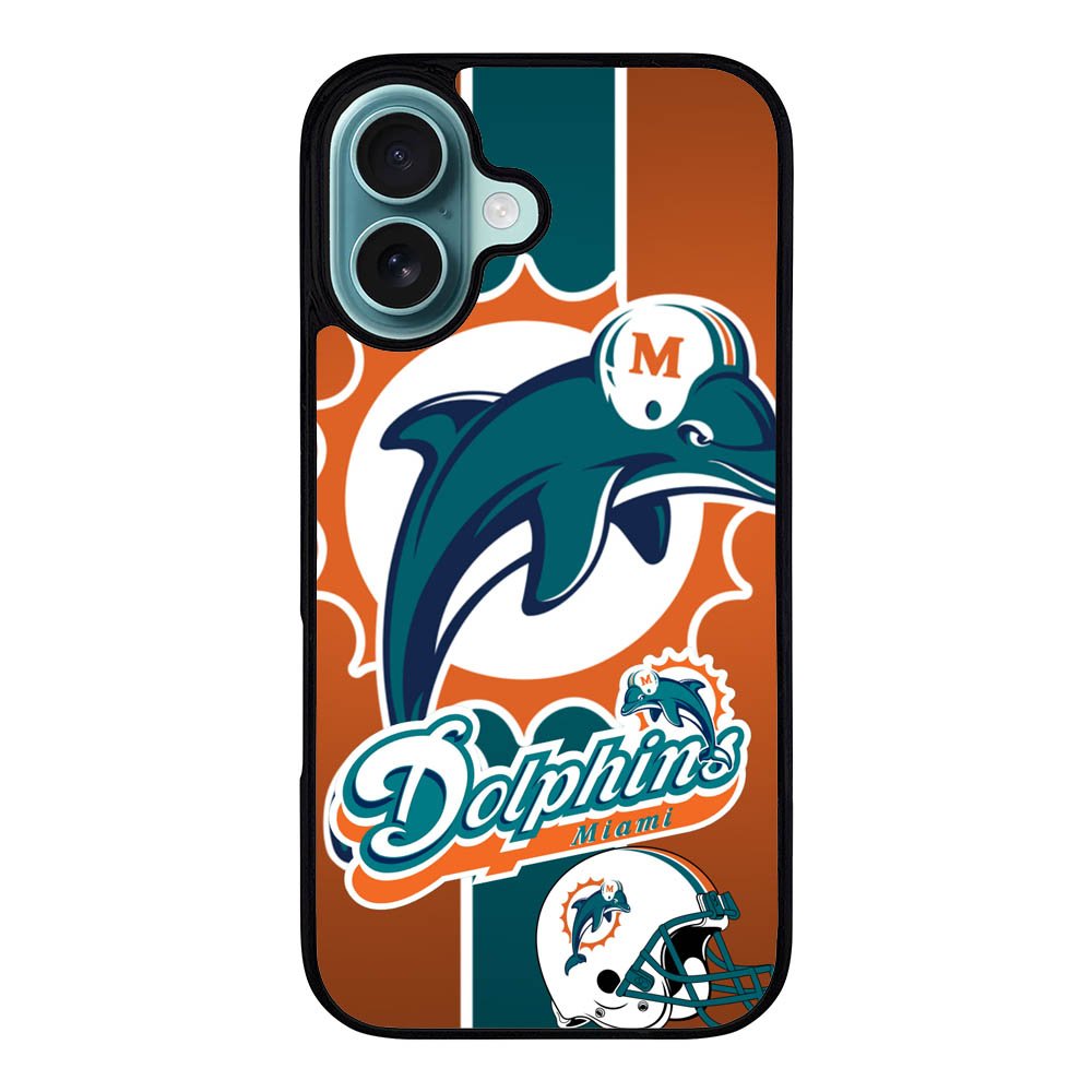 Miami Dolphins Case iPhone 16 Plus BC1205