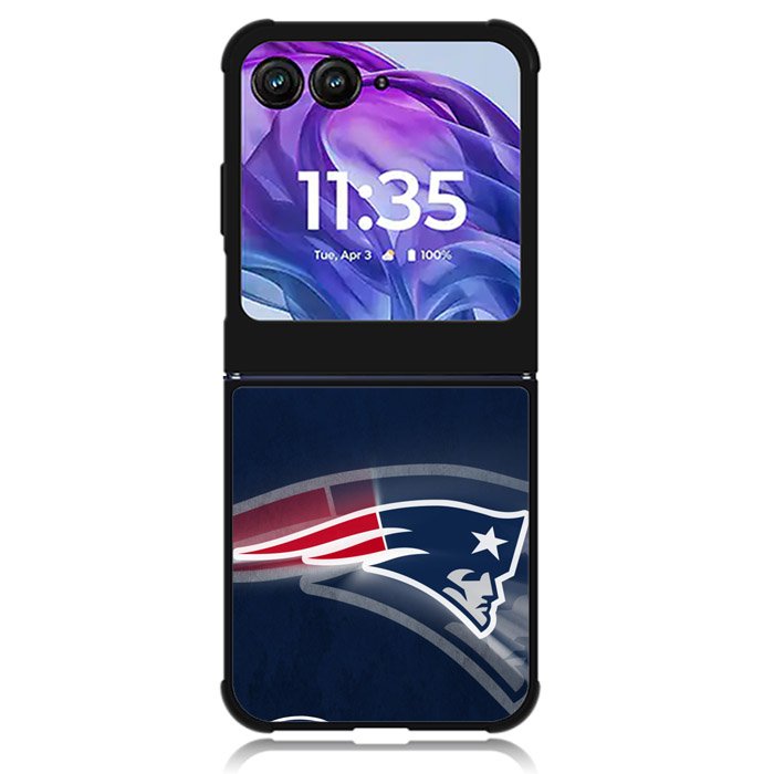 New England Patriots 4th Motorola Moto Razr 2024 , Moto Razr 50 Case