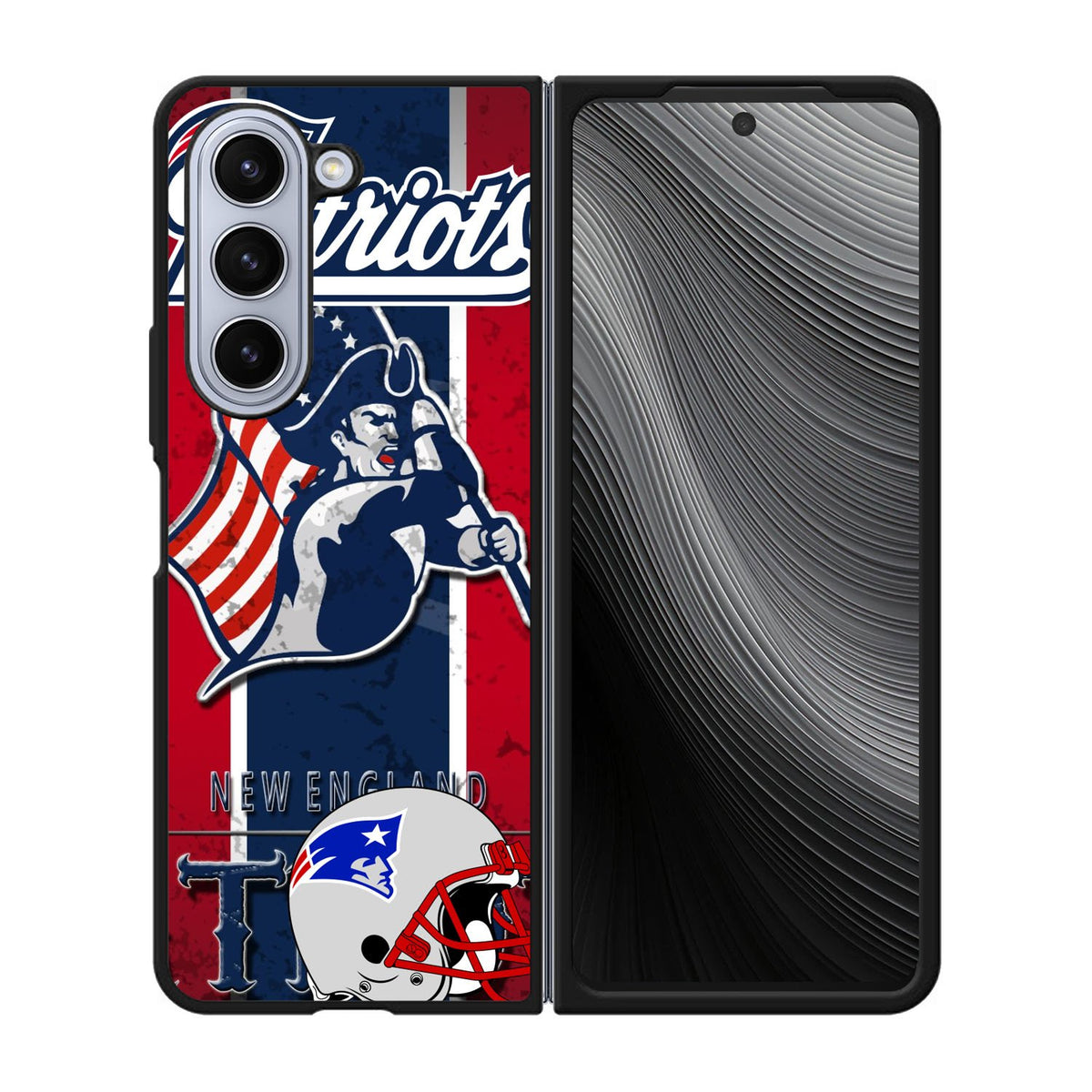 New England Patriots Case Samsung Galaxy z Fold 5 5G BC1207