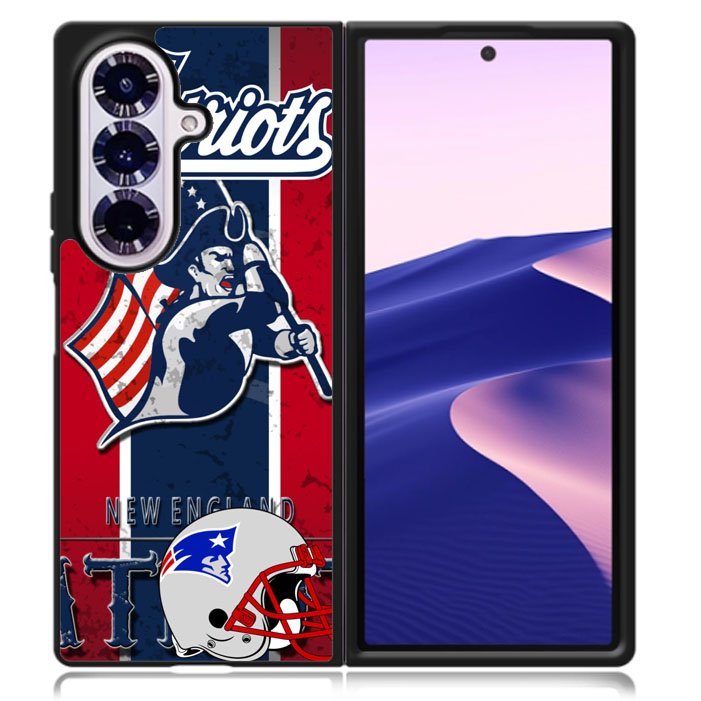 New England Patriots Samsung Galaxy Z Fold 7 5G Case BC1207