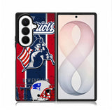 New England Patriots Samsung Galaxy Z Fold 8 Ultra Case BC1207