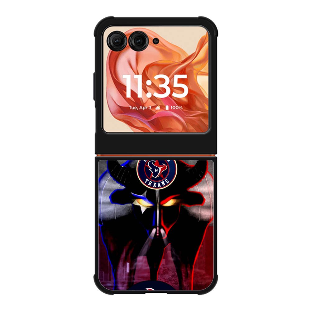Houston Texans Motorola Moto Razr 2025/2024 , Moto Razr 60/50 Case BC1210