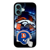 Denver Broncos Case iPhone 16 Plus BC1215