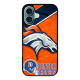 Denver Broncos Case iPhone 16 Plus BC1216