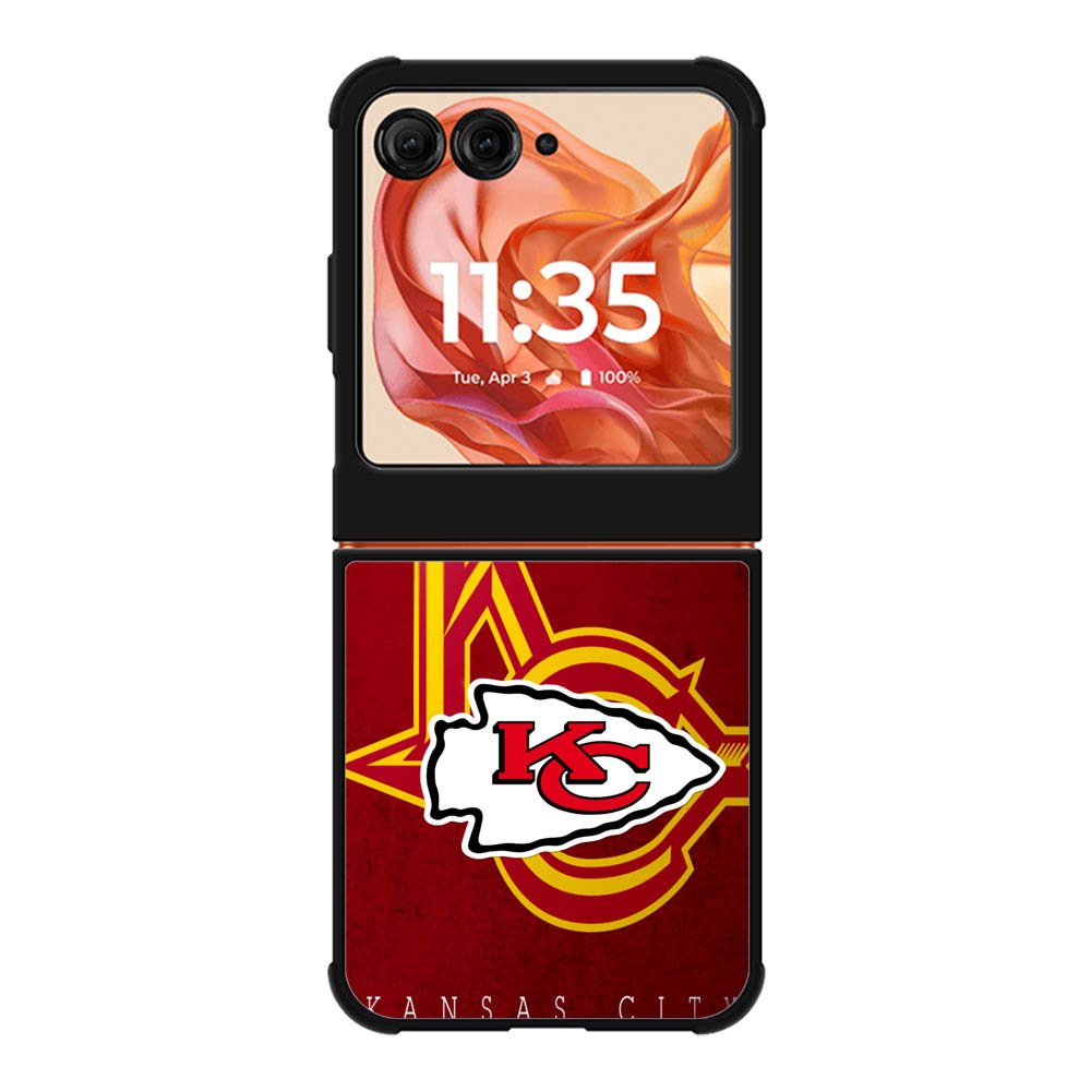 Kansas City Chiefs Motorola Moto Razr 2025/2024 , Moto Razr 60/50 Case BC1217
