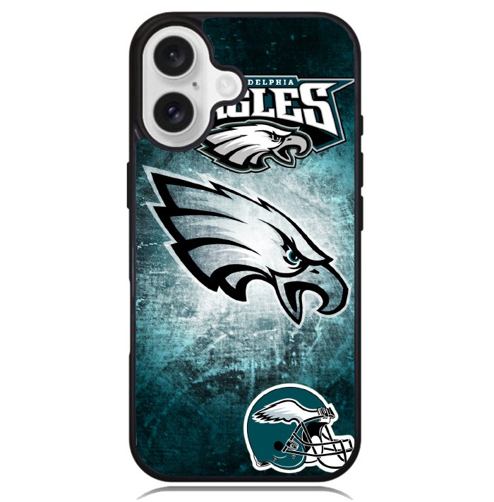 Philadelphia Eagles logo Case iPhone 16 BC1221