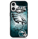Philadelphia Eagles logo Case iPhone 16 BC1221