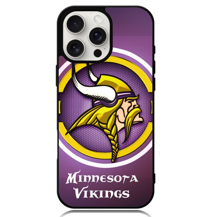 Minnesota Vikings Case iPhone 16 Pro BC1223