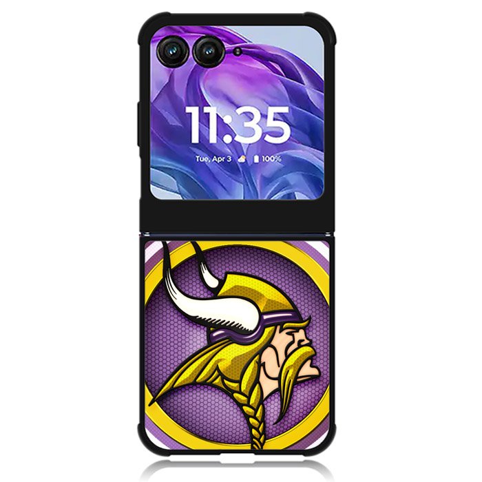 Minnesota Vikings 5th Motorola Moto Razr 2024 , Moto Razr 50 Case