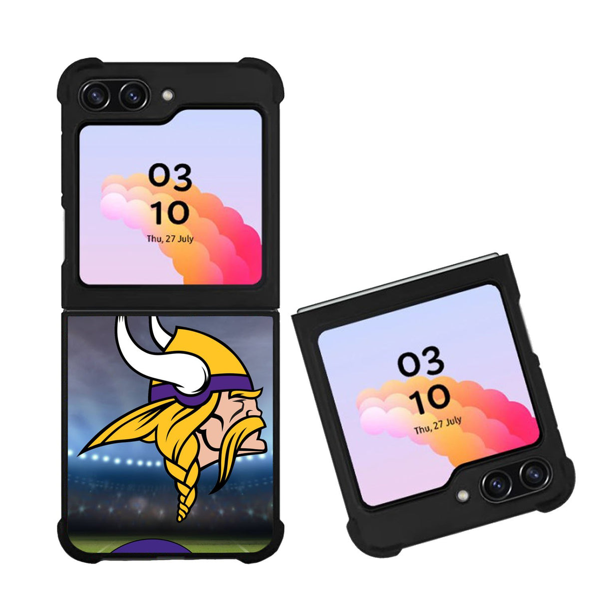 Minnesota Vikings logo Case Samsung Galaxy Z Flip 5 5G BC1224