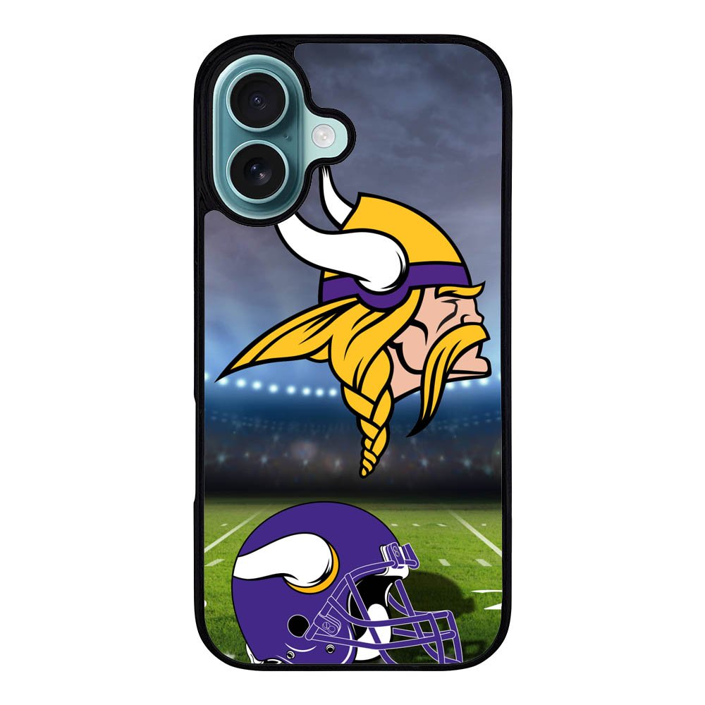 Minnesota Vikings logo Case iPhone 16 Plus BC1224