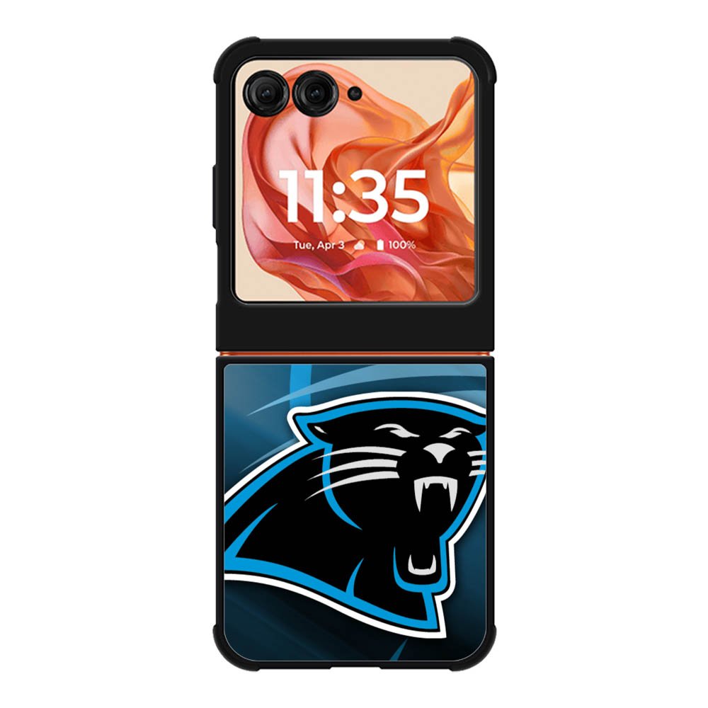 Carolina Panthers Motorola Moto Razr 2025/2024 , Moto Razr 60/50 Case BC1226