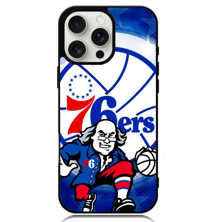 Philadelphia 76ers Case iPhone 16 Pro BC1234