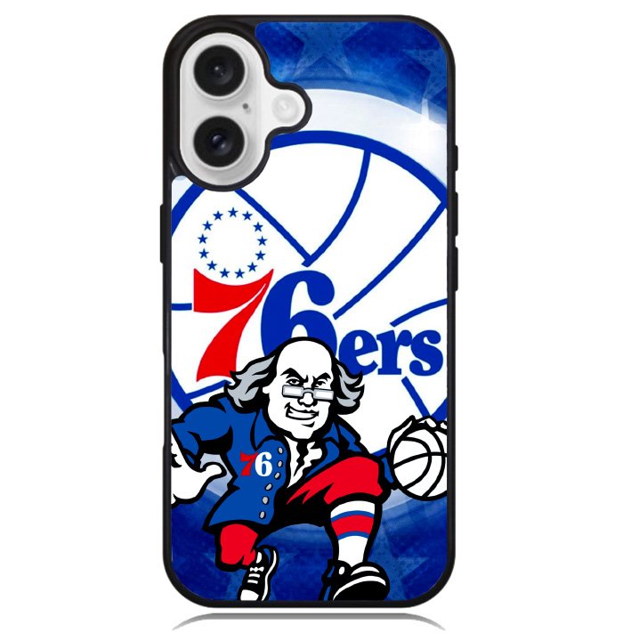 Philadelphia 76ers Case iPhone 16 BC1234
