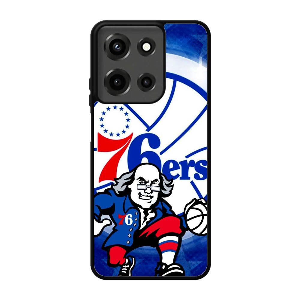 Philadelphia 76ers Motorola Moto G 5G 2025 Case BC1234
