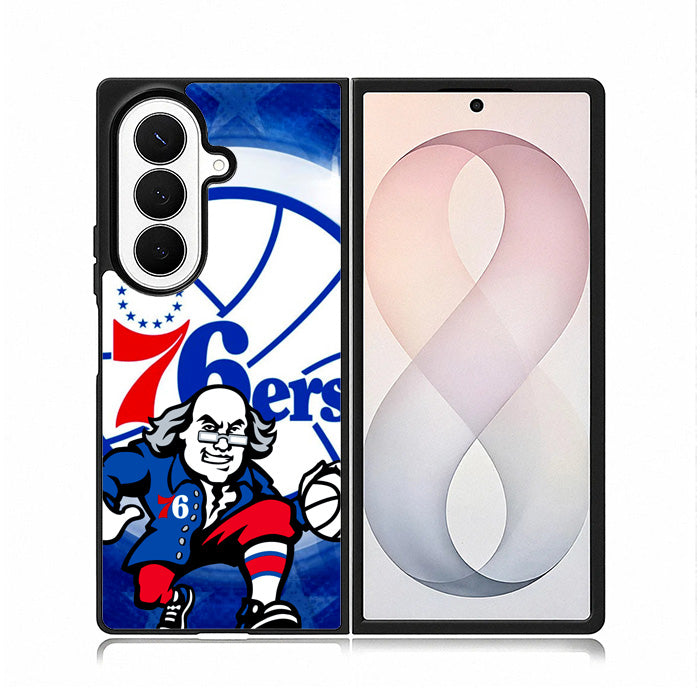 Philadelphia 76ers Samsung Galaxy Z Fold 8 Ultra Case BC1234