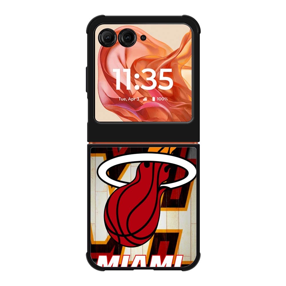 Miami Heat Motorola Moto Razr 2025/2024 , Moto Razr 60/50 Case BC1237