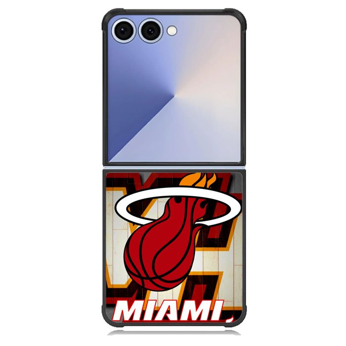 Miami Heat Samsung Galaxy Z Flip 7 Case BC1237