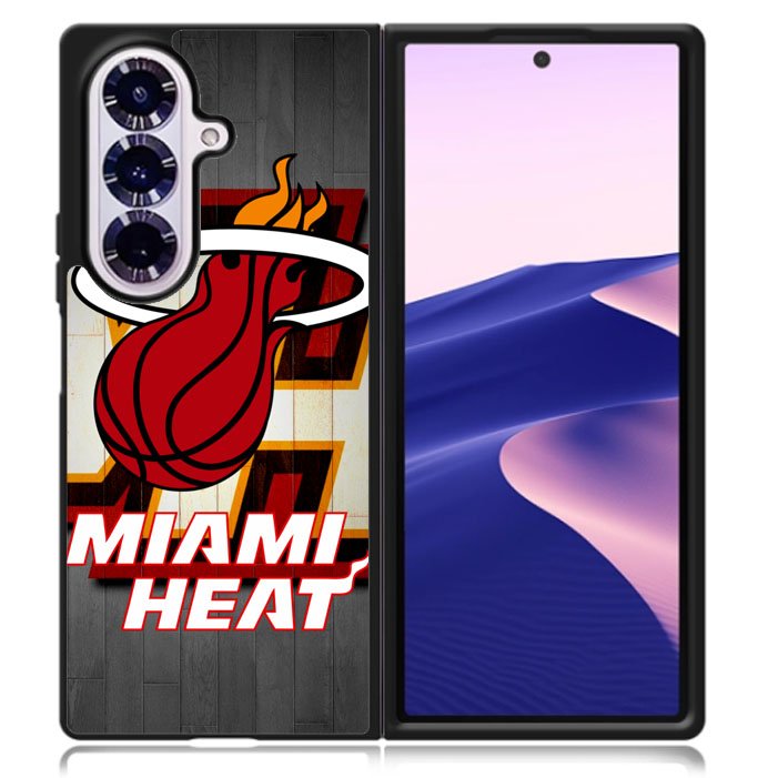 Miami Heat Samsung Galaxy Z Fold 7 5G Case BC1237
