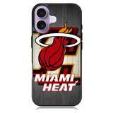 Miami Heat iPhone 17 Case BC1237