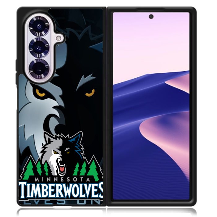 Minnesota Timberwolves Samsung Galaxy Z Fold 7 5G Case BC1239