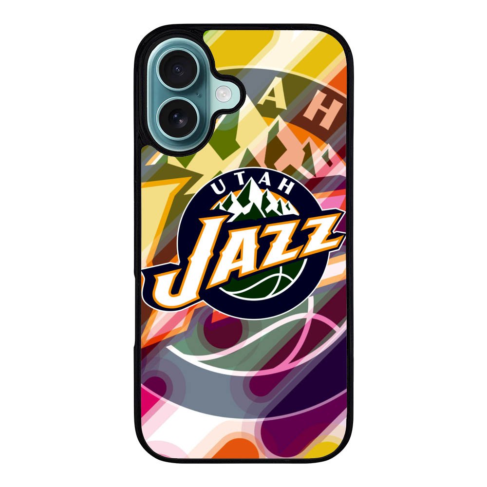 Utah Jazz Case iPhone 16 Plus BC1240
