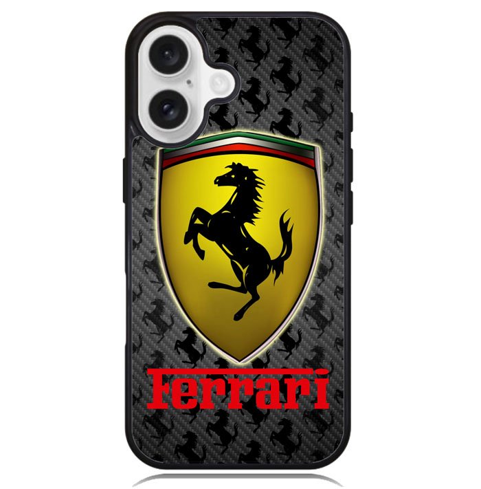 Ferrari Logo Z3061 iPhone 16 Plus Case