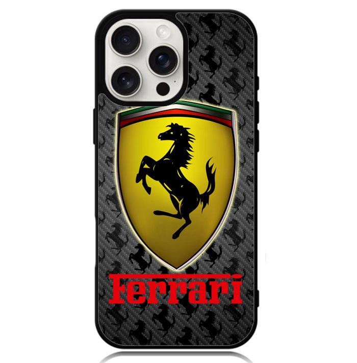 Ferrari Logo Z3061 iPhone 16 Pro Case