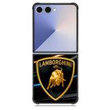 lamborghini logo black Samsung Galaxy Z Flip 7 Case BC1243