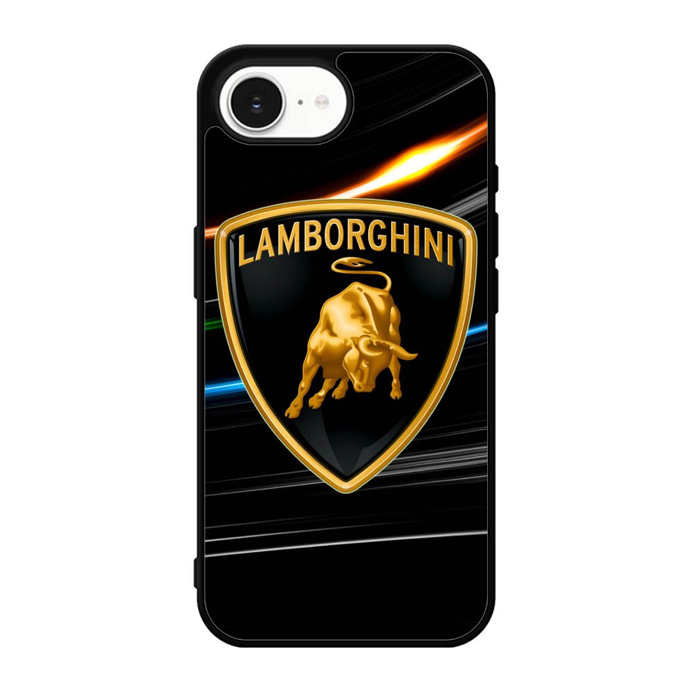 lamborghini logo black iPhone 16e Case BC1243