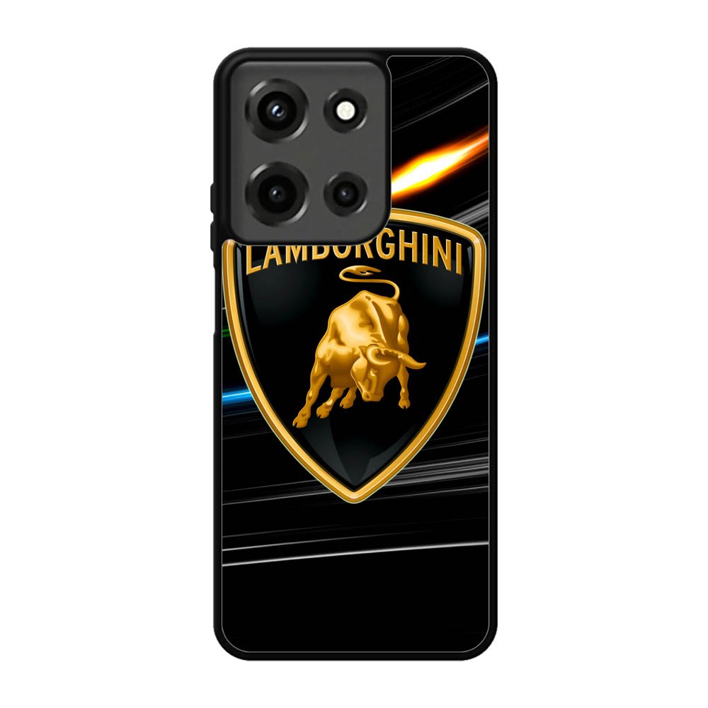 lamborghini logo black Motorola Moto G 5G 2025 Case BC1243