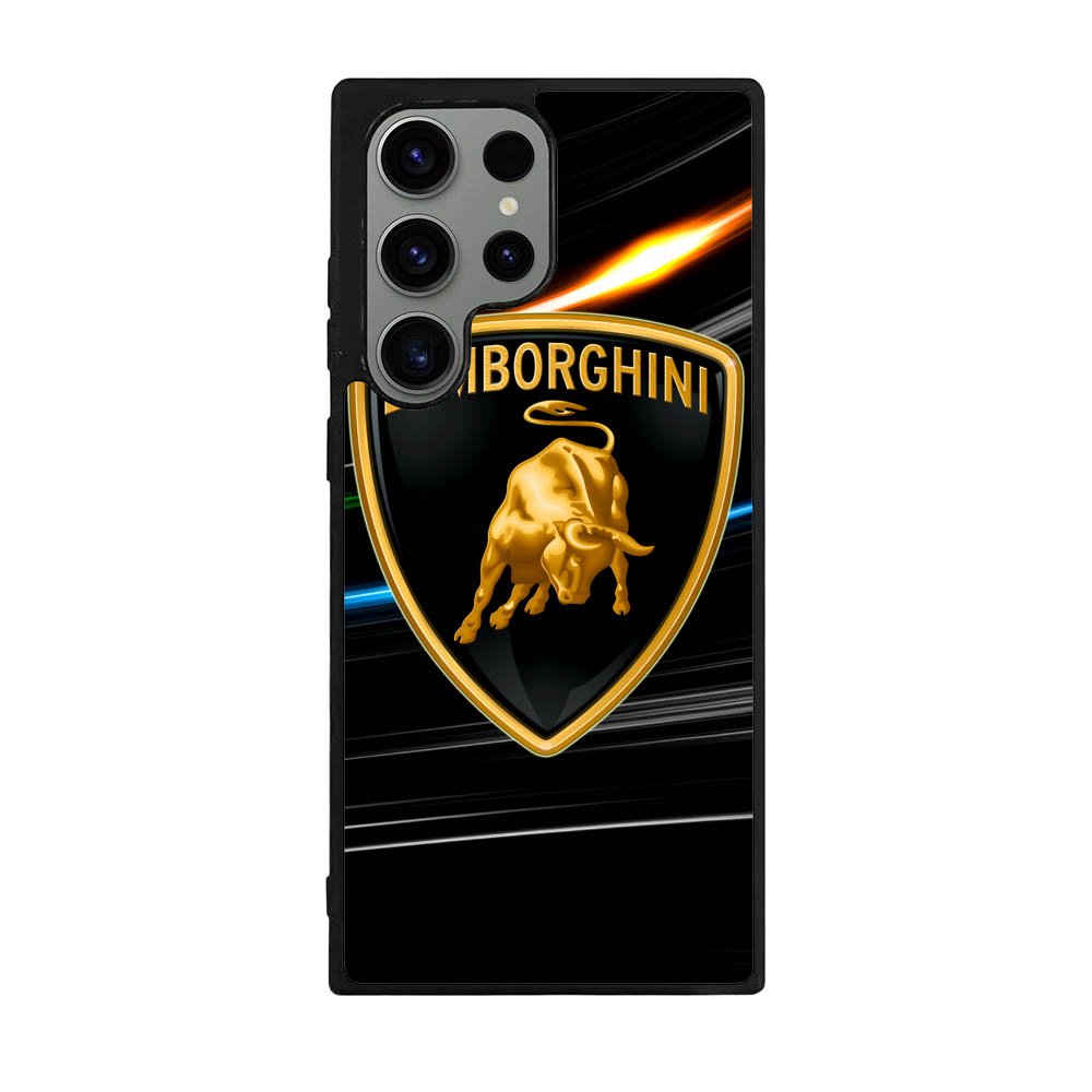 lamborghini logo black Case Samsung Galaxy S24 Ultra 5G BC1243